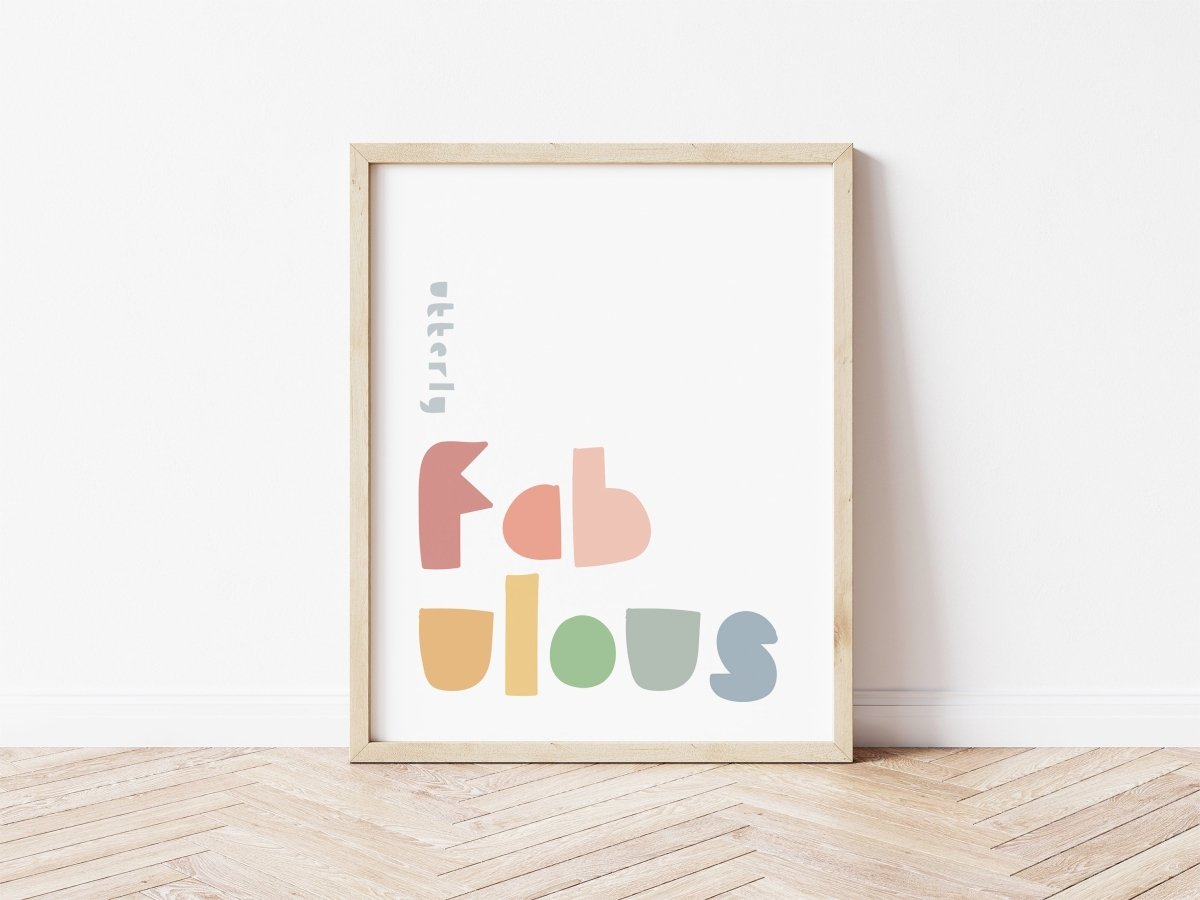 Utterly Fabulous - muted tones – Best Sellers for children, available at Learning Bugs UK