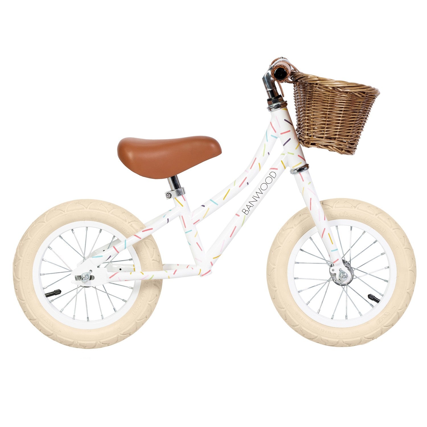 Banwood x Marest Balance Bike & Helmet Set – Allegra White