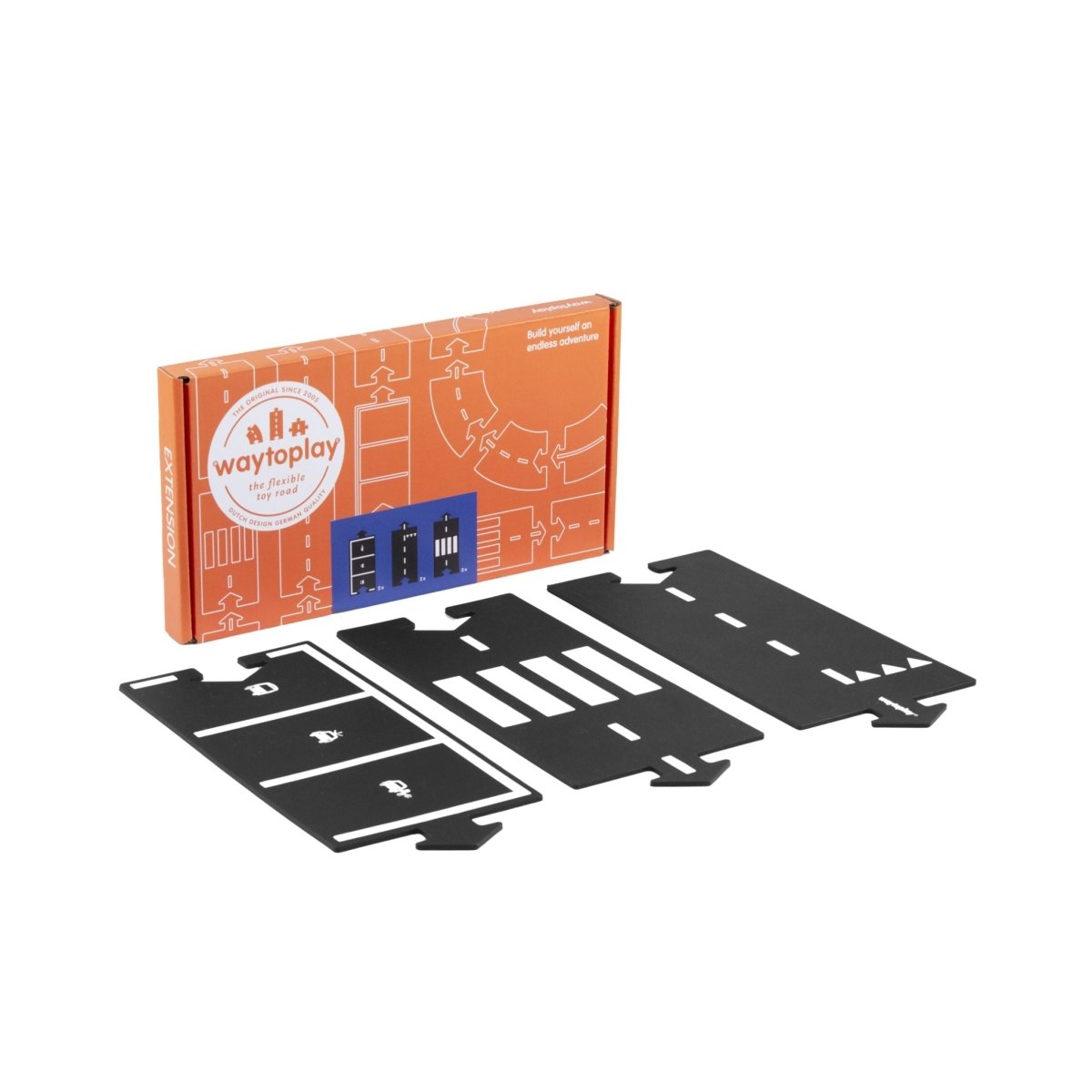Way To Play - Long Straight Extension Set – Toy Cars & Vehicles for children, available at Learning Bugs UK