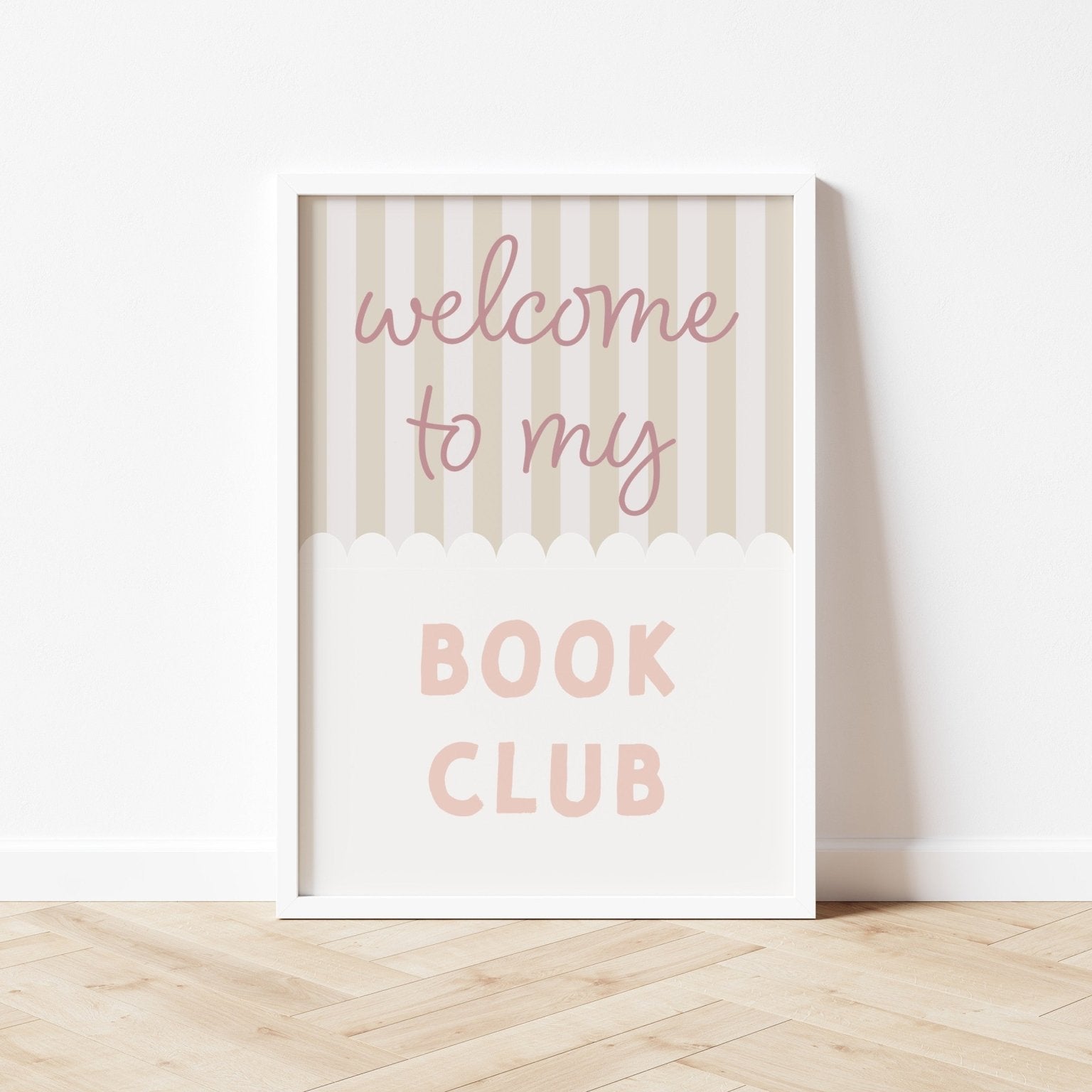 Buy Welcome to My Book Club - Fine Art Print | for kids by Learning Bugs UK