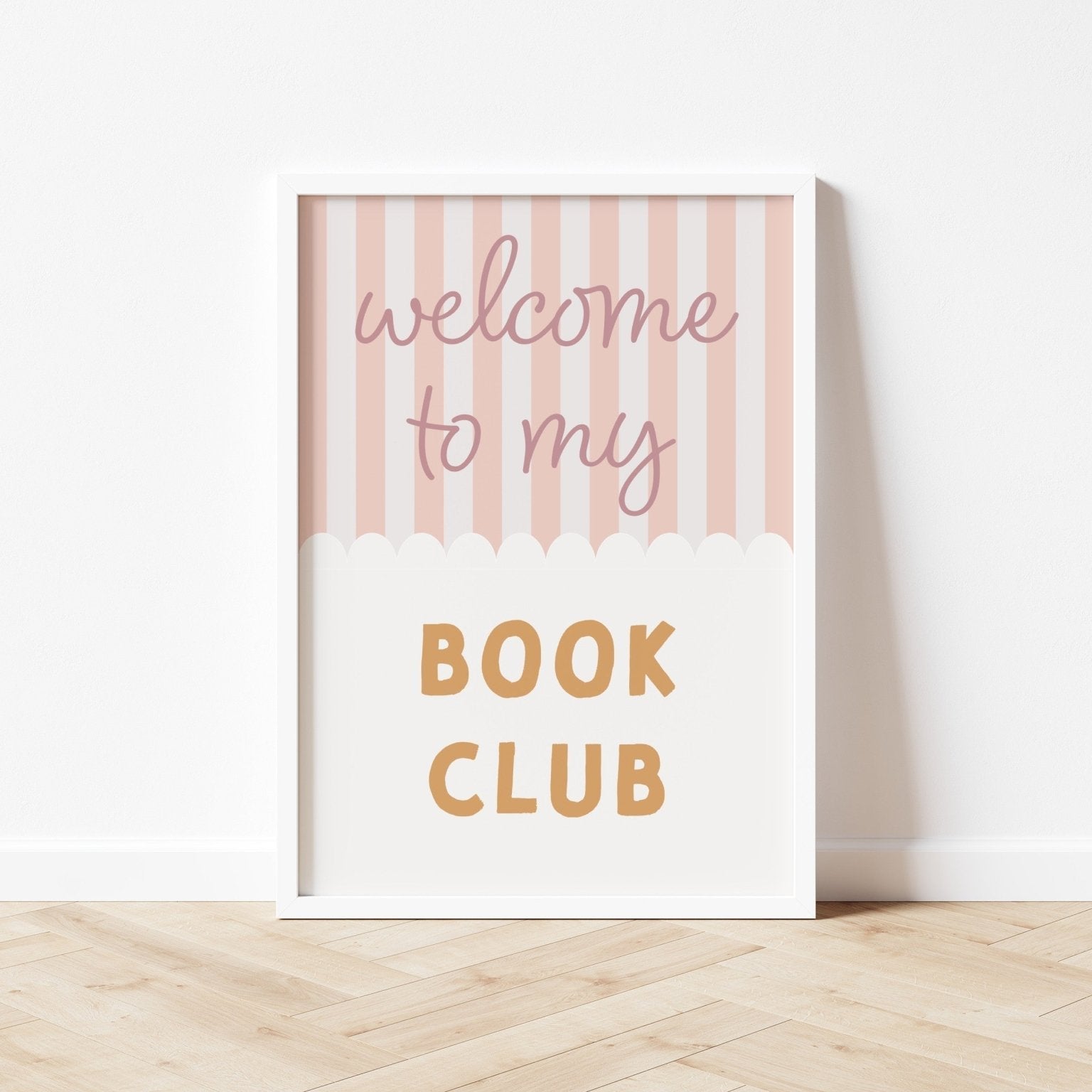Buy Welcome to My Book Club - Fine Art Print | for kids by Learning Bugs UK