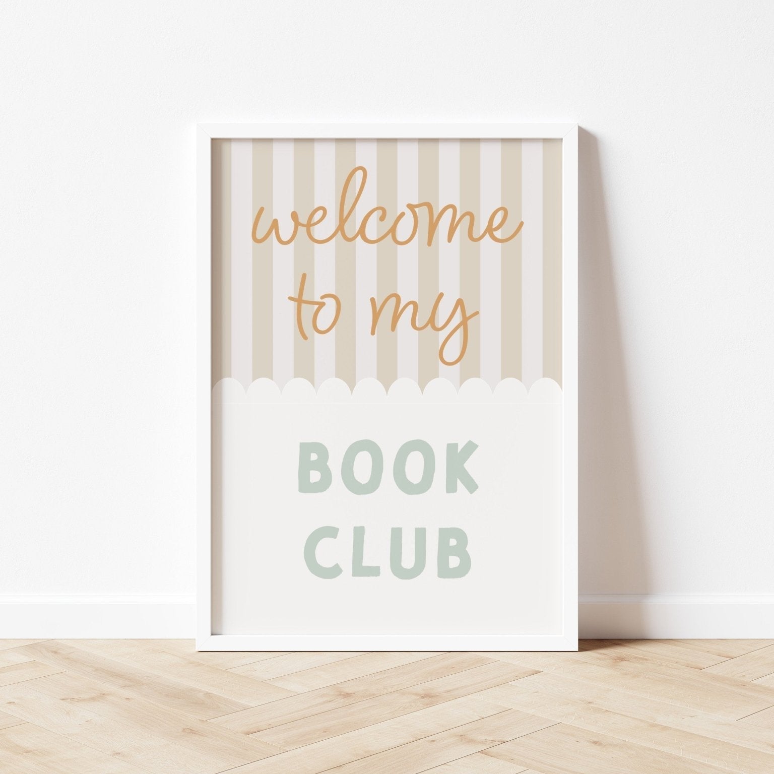 Buy Welcome to My Book Club - Fine Art Print | for kids by Learning Bugs UK