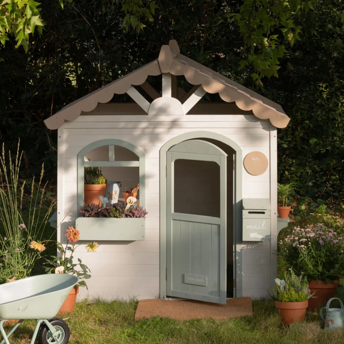 Little Dutch Wooden Playhouse – Playhouses for children, available at Learning Bugs UK