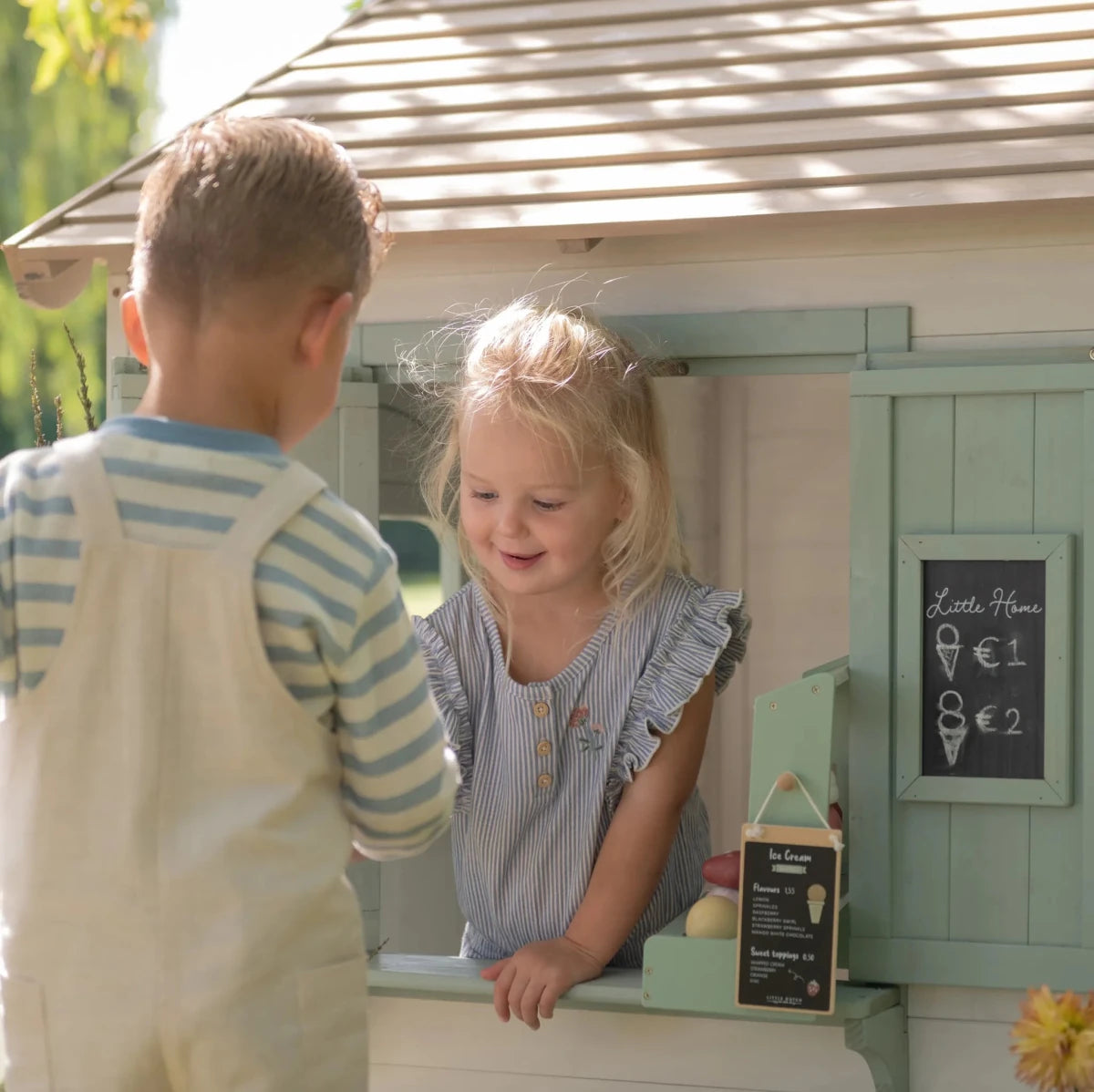 Little Dutch Wooden Playhouse – Playhouses for children, available at Learning Bugs UK