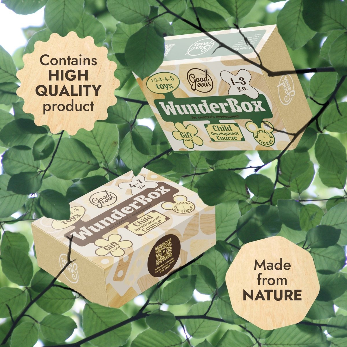 WunderBox 4 to 7 Years Old – Developmental Box – Educational Toy Set for children, available at Learning Bugs UK