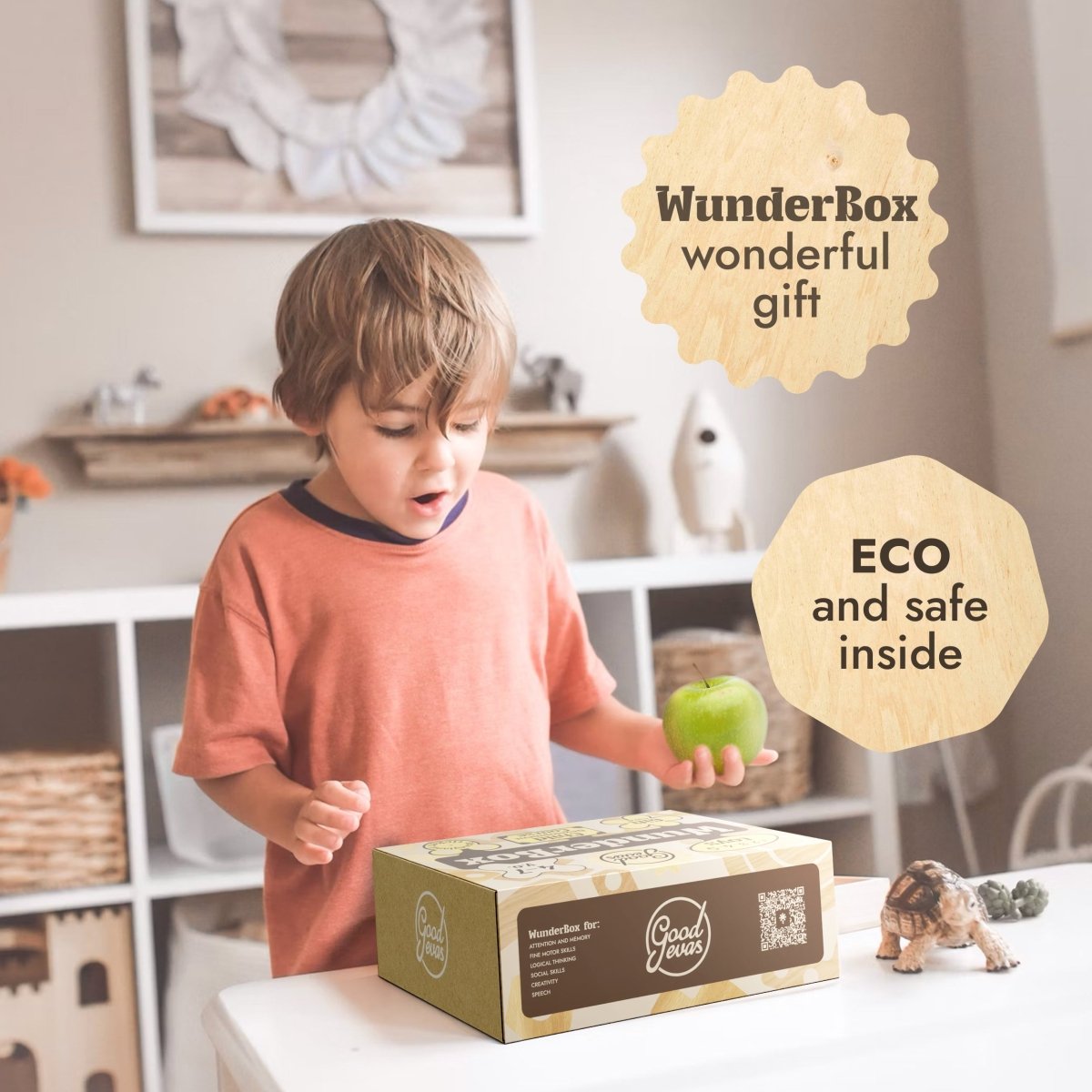 WunderBox 4 to 7 Years Old – Developmental Box – Educational Toy Set for children, available at Learning Bugs UK