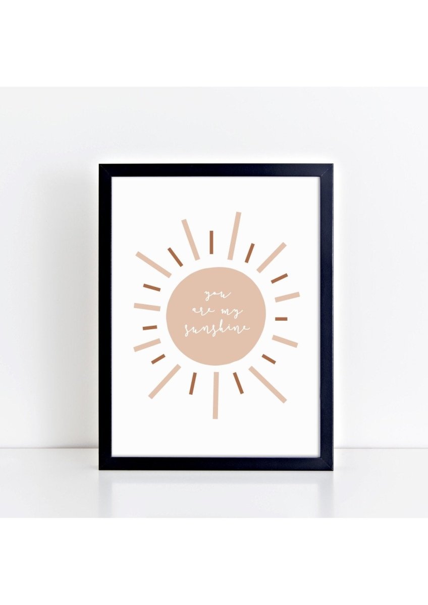 You Are My Sunshine - Light Peach – for children, available at Learning Bugs UK