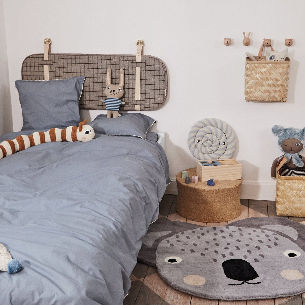 Oyoy Koala Rug - Grey by Oyoy - Learning Bugs UK