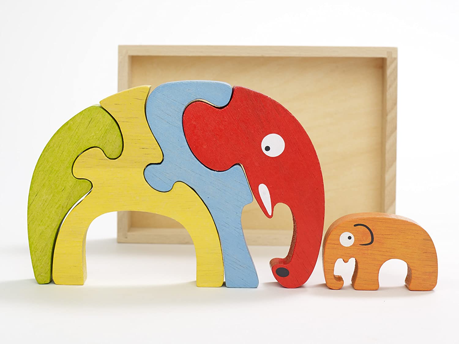 Begin Again Elephant Family Puzzle by Begin Again - Learning Bugs UK