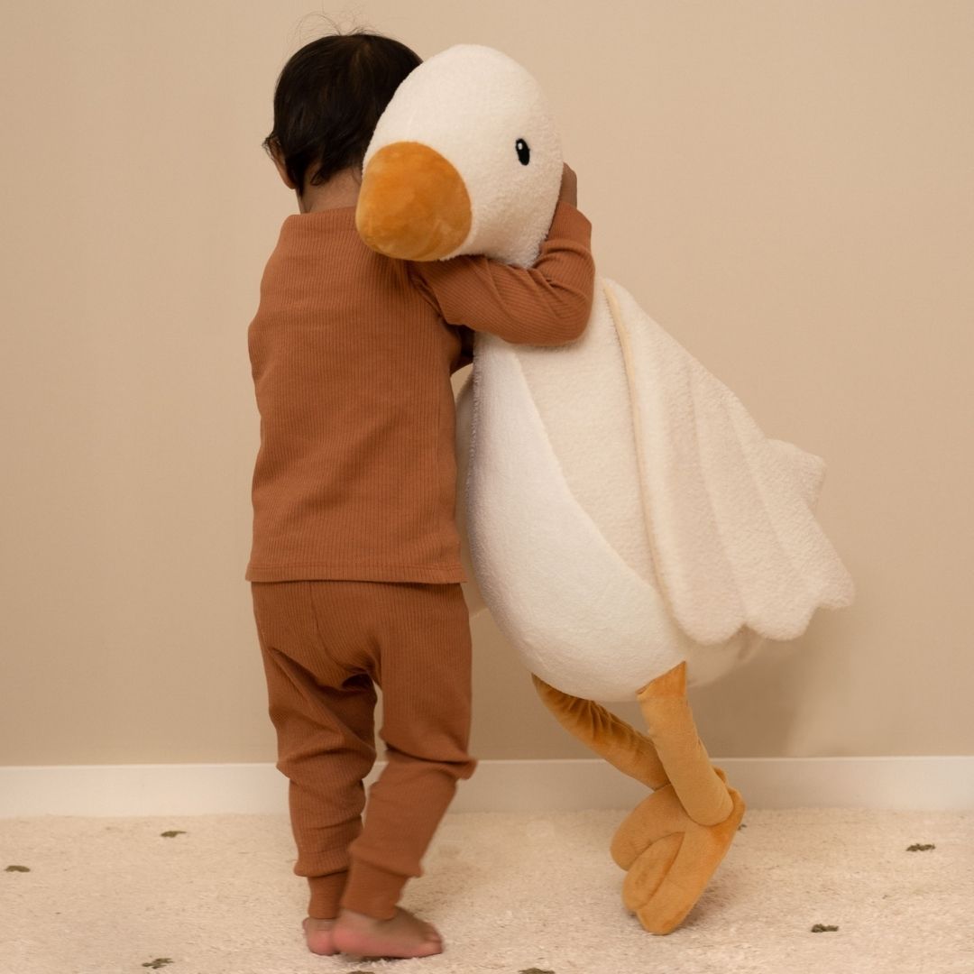 Little Dutch Cuddly Toy Little Goose XL 60 cm by Little Dutch - Learning Bugs UK