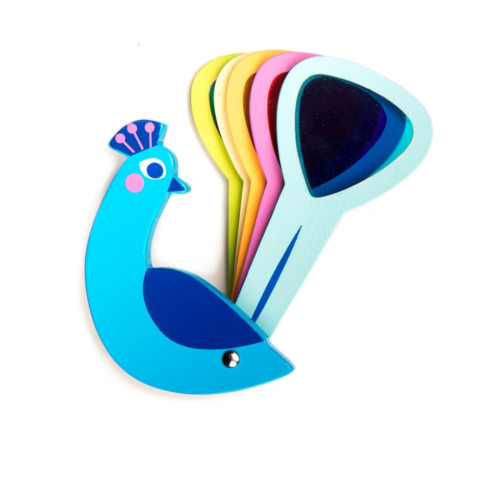 Tender Leaf Peacock Colours by Tenderleaf Toys - Learning Bugs UK