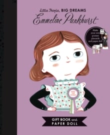 Little People, BIG DREAMS: Emmeline Pankhurst Book and Paper Doll Gift Edition by Little People Big Dreams Books - Learning Bugs UK
