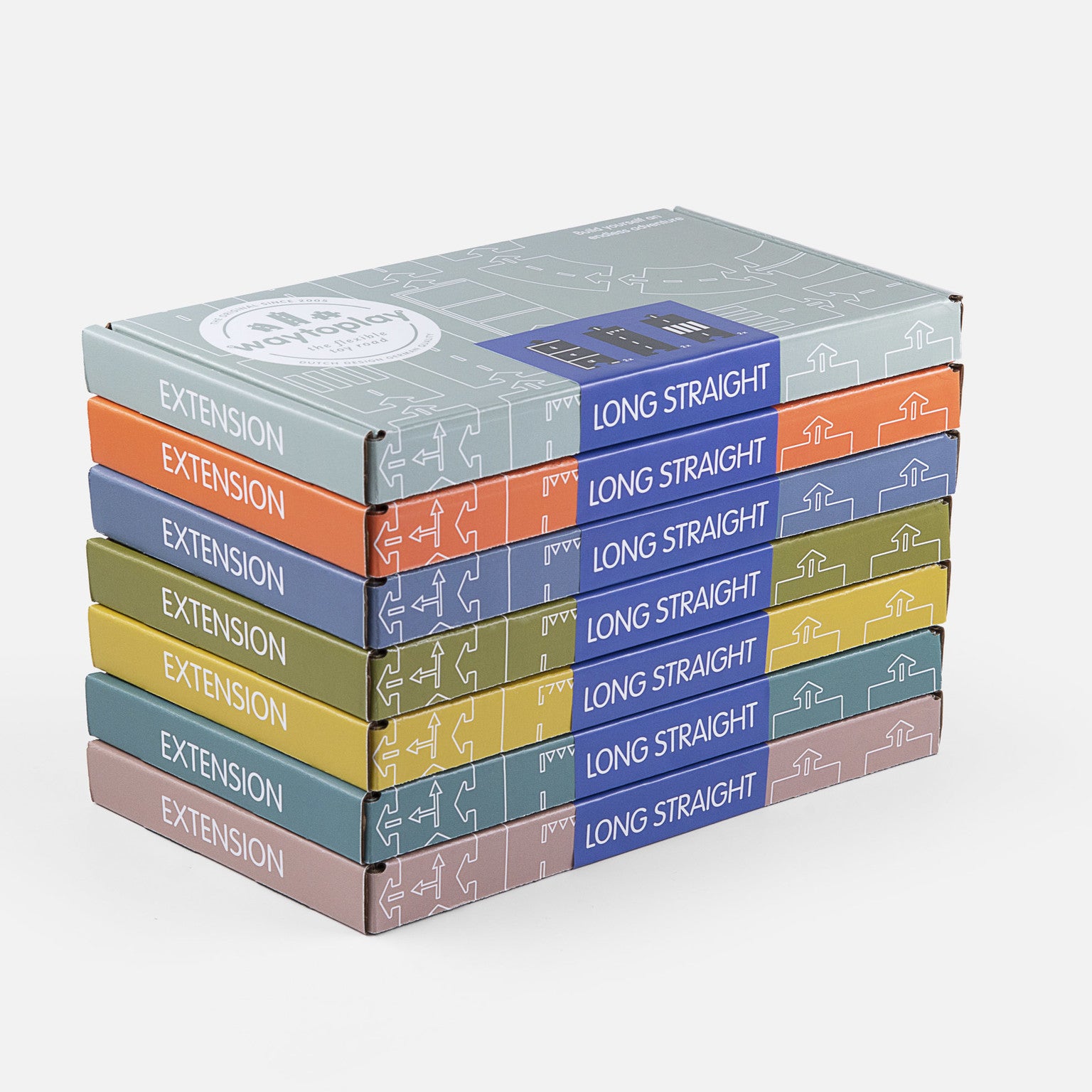 Way To Play - Long Straight Extension Set by Waytoplay - Learning Bugs UK