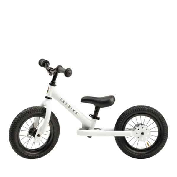 Trybike Steel White Balance Bike by Trybike - Learning Bugs UK
