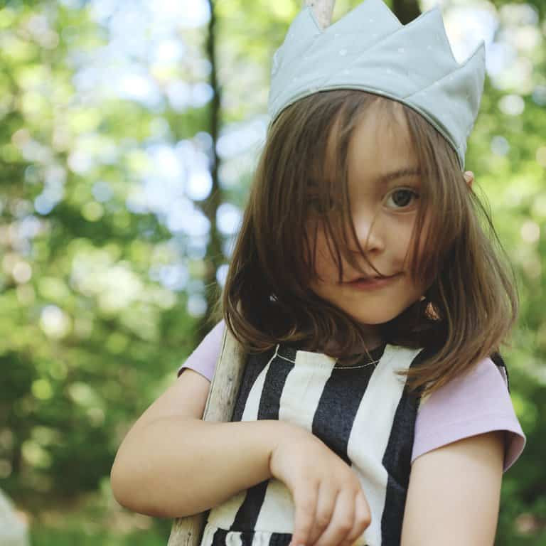 Crown - Foggy Blue by Fabelab - Learning Bugs UK