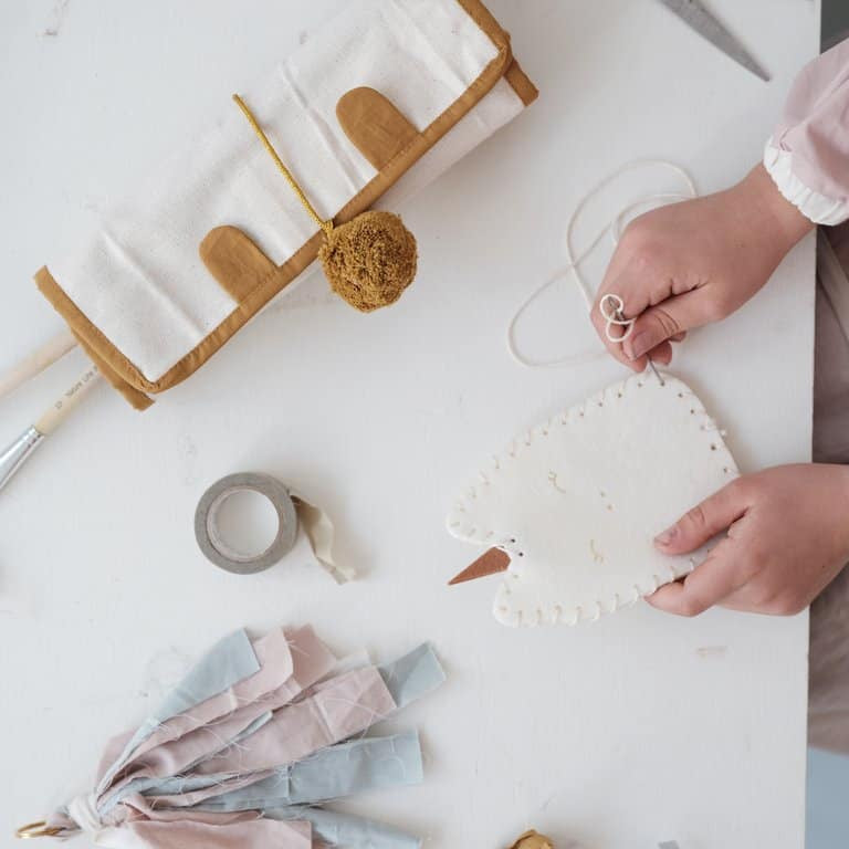 Craft Smock - Pale Yellow by Fabelab - Learning Bugs UK