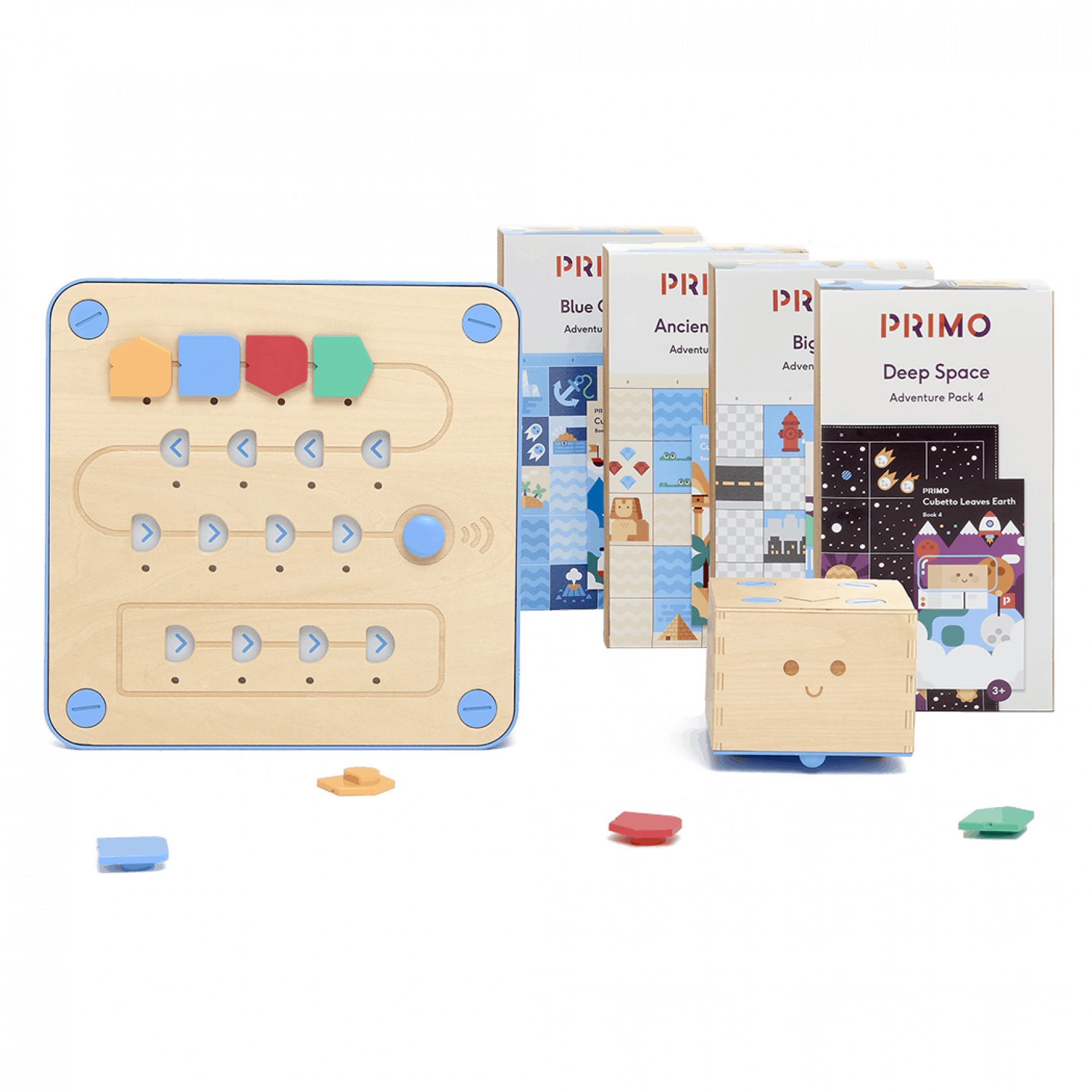 Cubetto Playset and Adventure Packs by Cubetto - Learning Bugs UK