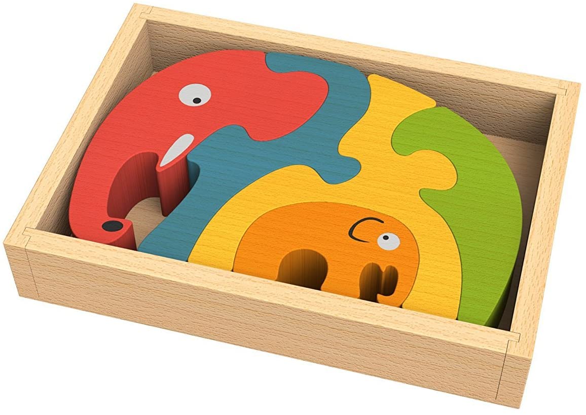 Begin Again Elephant Family Puzzle by Begin Again - Learning Bugs UK