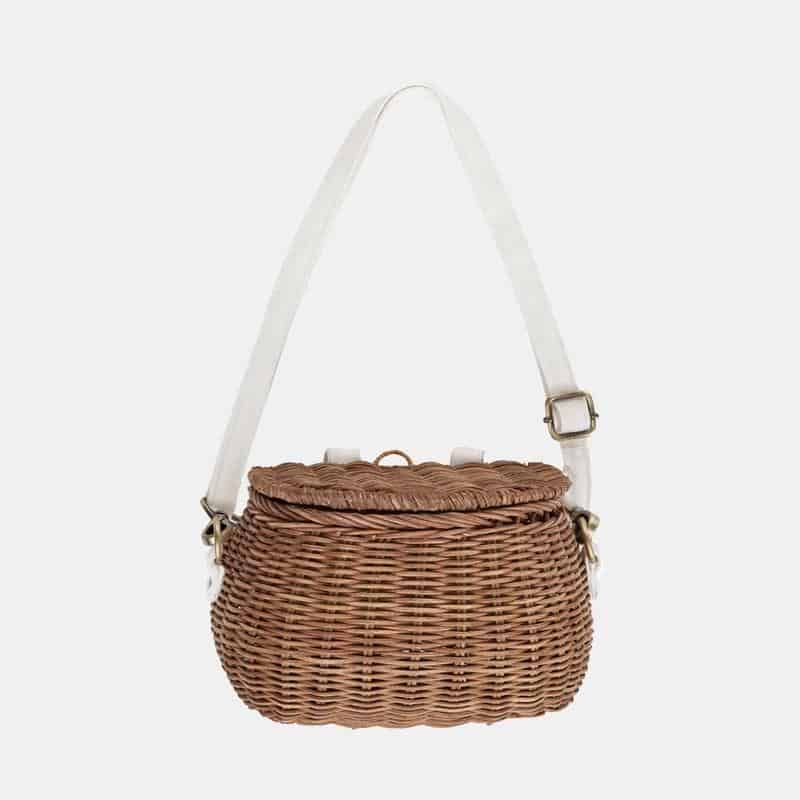 Olli Ella Mini Chari Bag - Natural by Olli Ella - Learning Bugs UK
