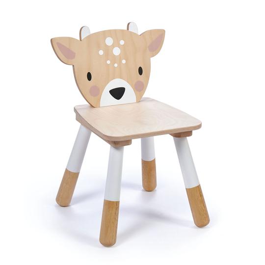 Forest Deer Chair - Wooden Toddler Seat by Tenderleaf Toys - Learning Bugs UK