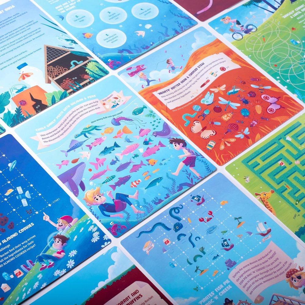 BananRocket Cooking Activity Cards by Bananrocket - Learning Bugs UK