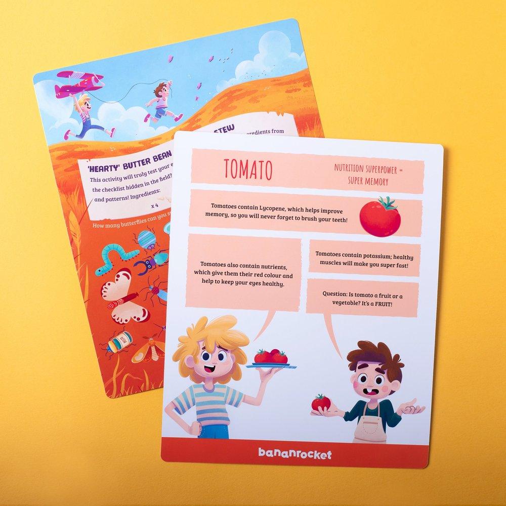 BananRocket Cooking Activity Cards by Bananrocket - Learning Bugs UK