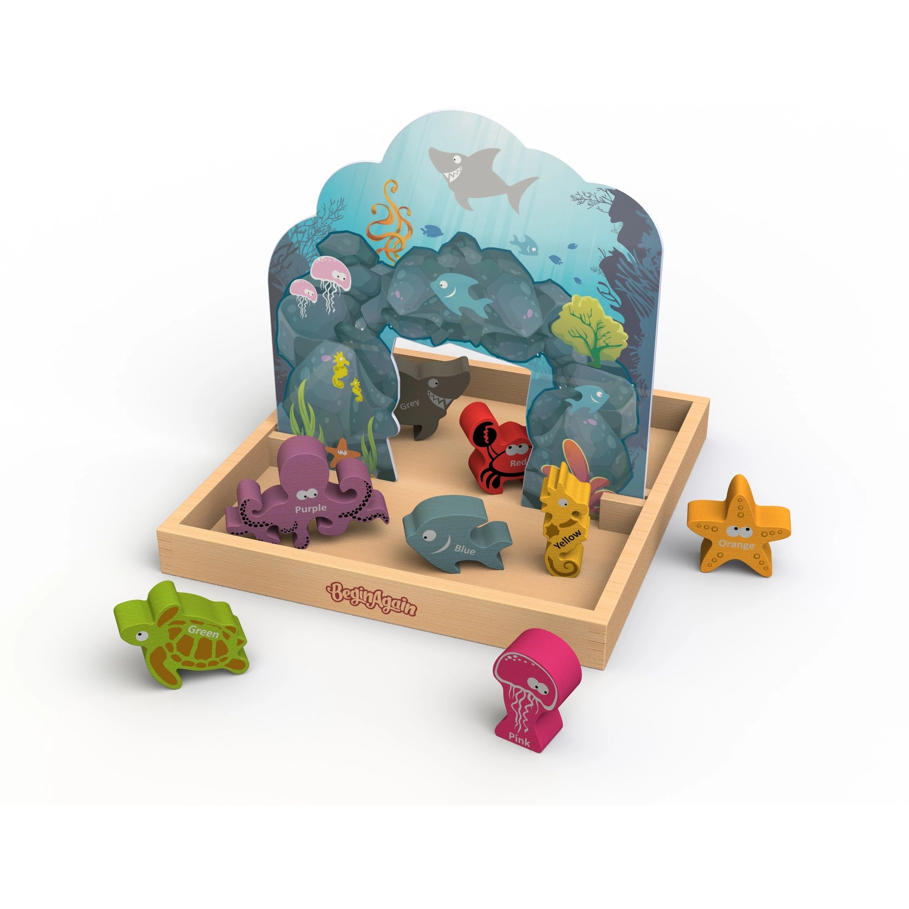 Begin Again Colours We Sea Story Box by Begin Again - Learning Bugs UK