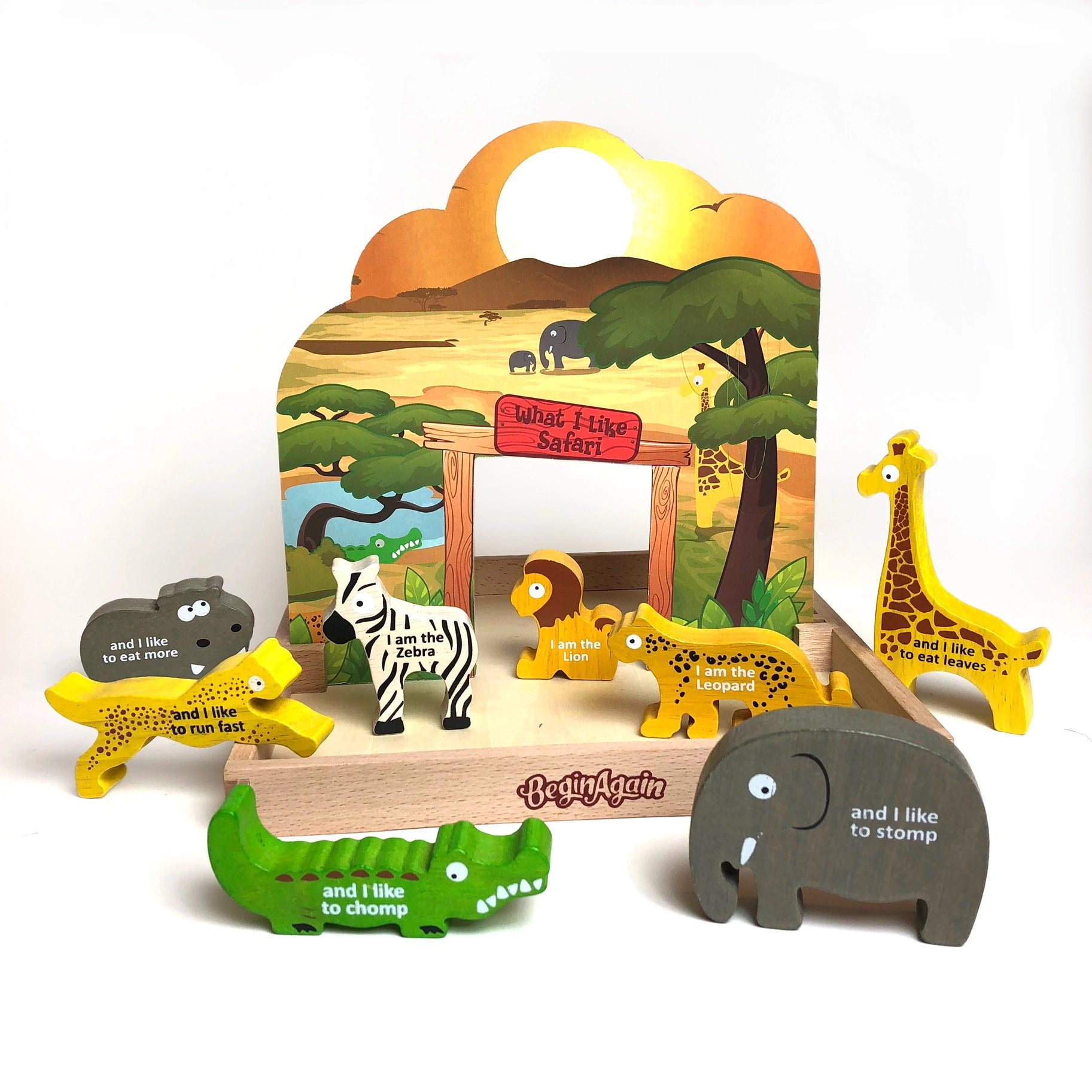 Begin Again What I Like Safari Story Box by Begin Again - Learning Bugs UK
