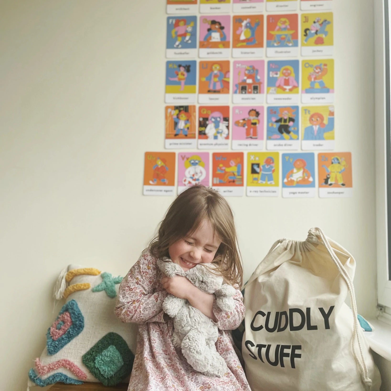 Boss Babs The GALphabet - Flash Cards by Boss Babs - Learning Bugs UK