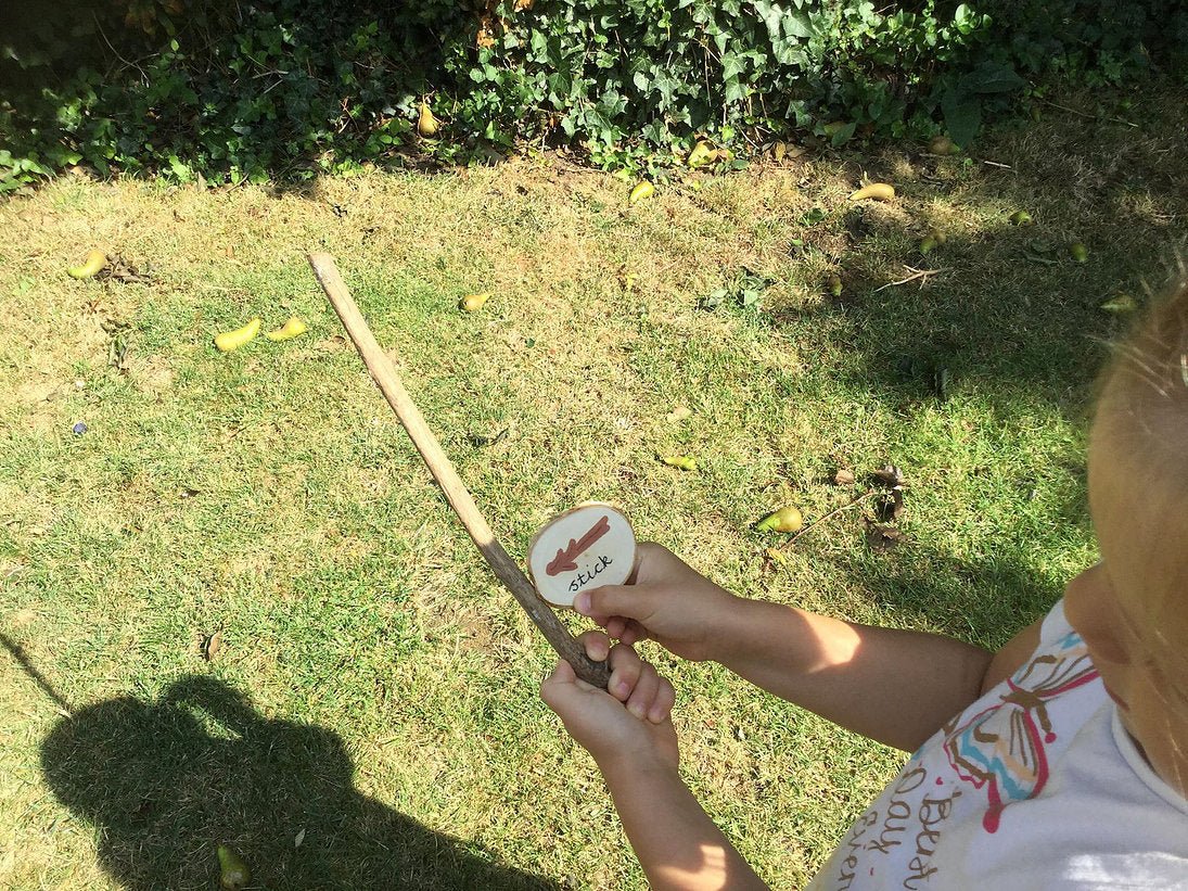 Buy Green Earth Learning Wooden Learning Disks - Scavenger Hunt | for kids by Learning Bugs UK