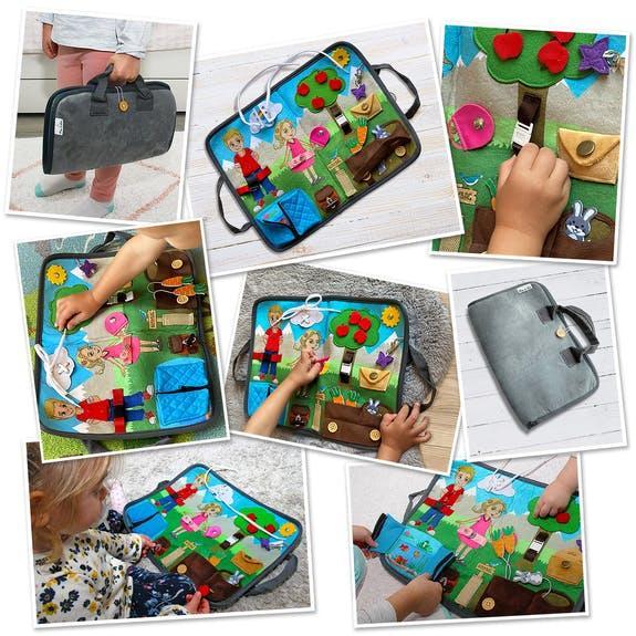 Buy Max & Lea Busy Bag | for kids by Learning Bugs UK