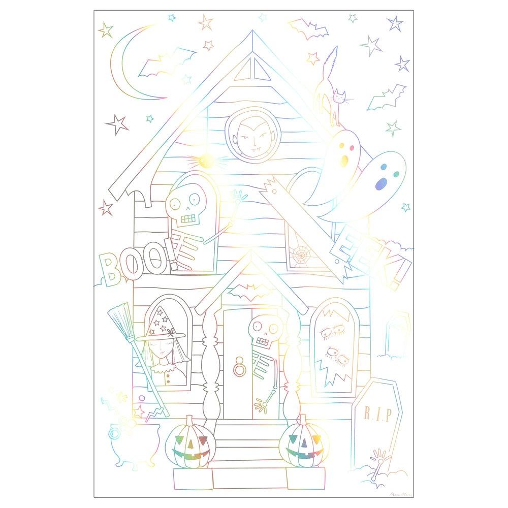 Buy Meri Meri Halloween Colouring Posters | for kids by Learning Bugs UK