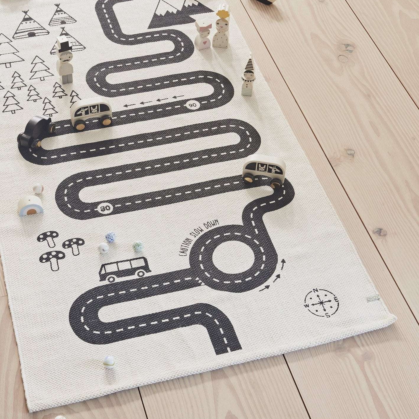 Buy OyOy Wooden Family Bricks Nature | for kids by Learning Bugs UK