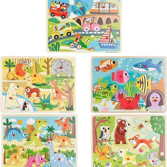 Buy Twiddlers Puzzles - Multi Pack 5 Puzzle Set | for kids by Learning Bugs UK
