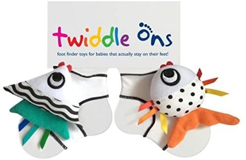 Twiddle Ons Foot Discovery Rattle Socks by Sock Ons - Learning Bugs UK
