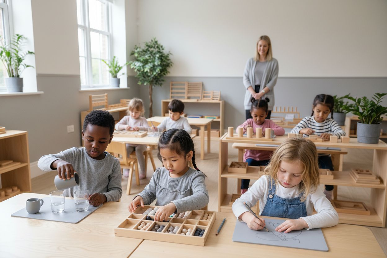 UK Montessori playroom