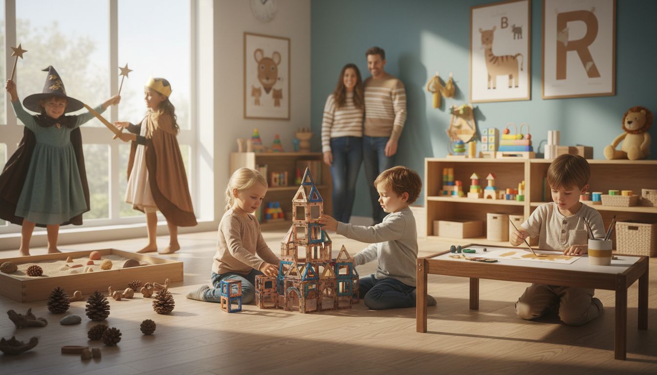 creative playroom scene