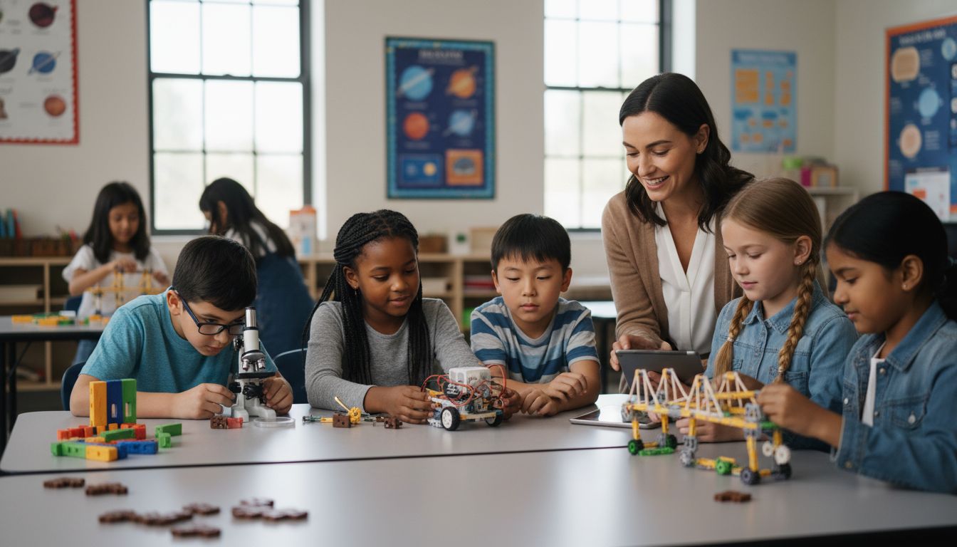STEM learning classroom