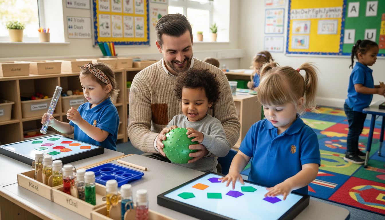 sensory play classroom