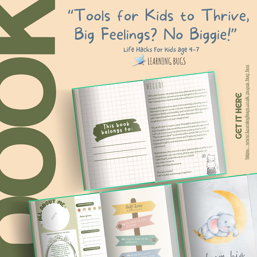 Paperback Now on Sale Tools for Kids to Thrive, Big Feelings? No Biggie! Life Hacks For Kids