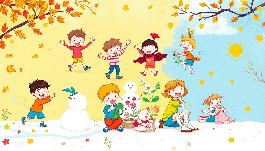 Seasonal Sparks: Keeping Kids Engaged and Content All Year Round