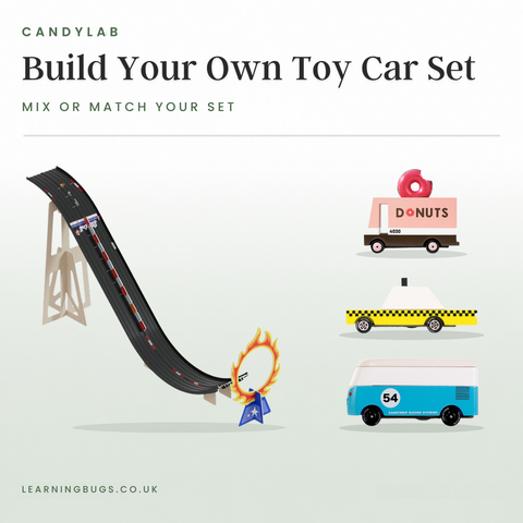 Build Your Own Candylab Toy Car Set | Tracks, Cars & Vans