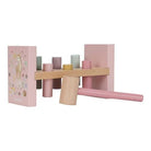 Little Dutch Pounding Bench - Fairy Garden – Hammering Toys for children, available at Learning Bugs UK