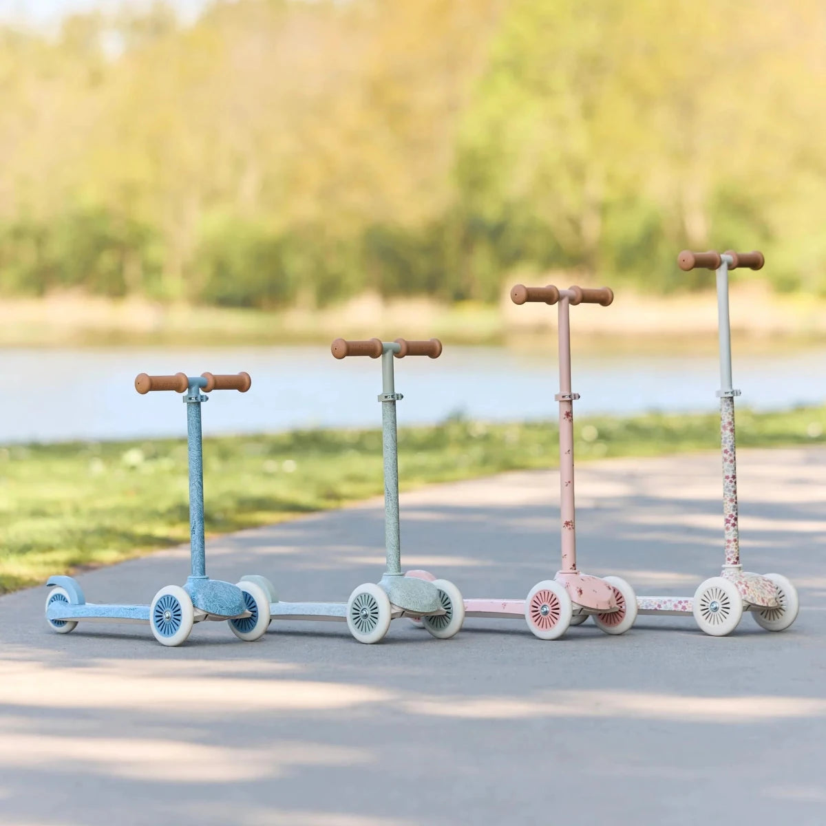 Little Dutch Scooter - White – scooters. for children, available at Learning Bugs UK