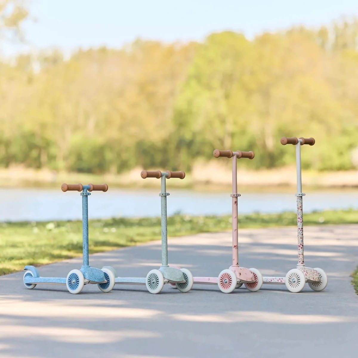 Little Dutch Scooter - Green – Scooters for children, available at Learning Bugs UK