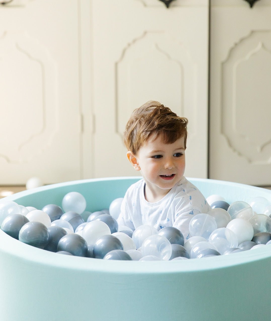 Larisa and Pumpkin Ball Pit – for children, available at Learning Bugs UK