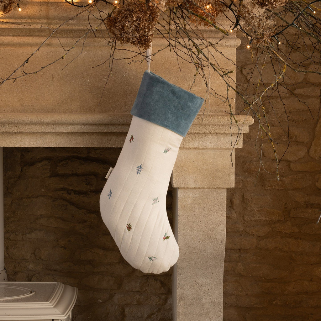 Christmas Stocking - Winter Sprigs