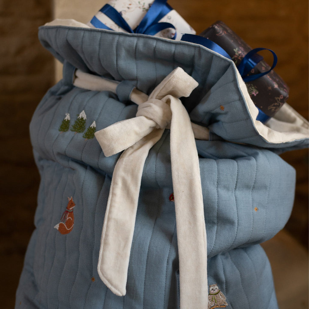 Christmas Present Sack - Owlet Friends