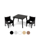 Ette Tete TULLA table and 2 chairs set in Black