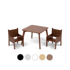 Ette Tete TULLA table and 2 chairs set in Mocha
